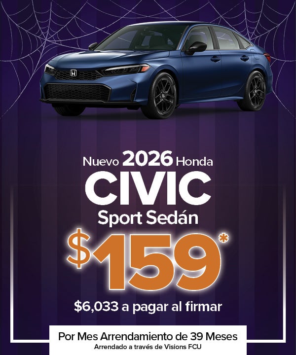 Nuevo 2026 Civic Sport Sedán