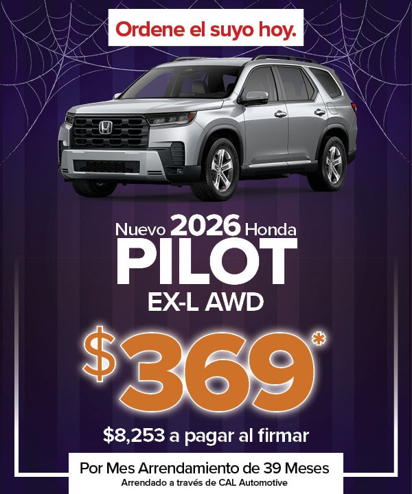 Nuevo 2026 Pilot EX-L AWD